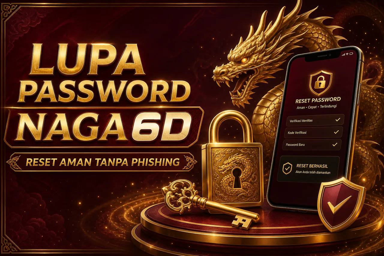 Lupa Password NAGA6D — Reset Aman & Hindari Phishing